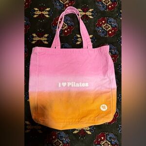 I Love Pilates Tote Bag - Tie Dye